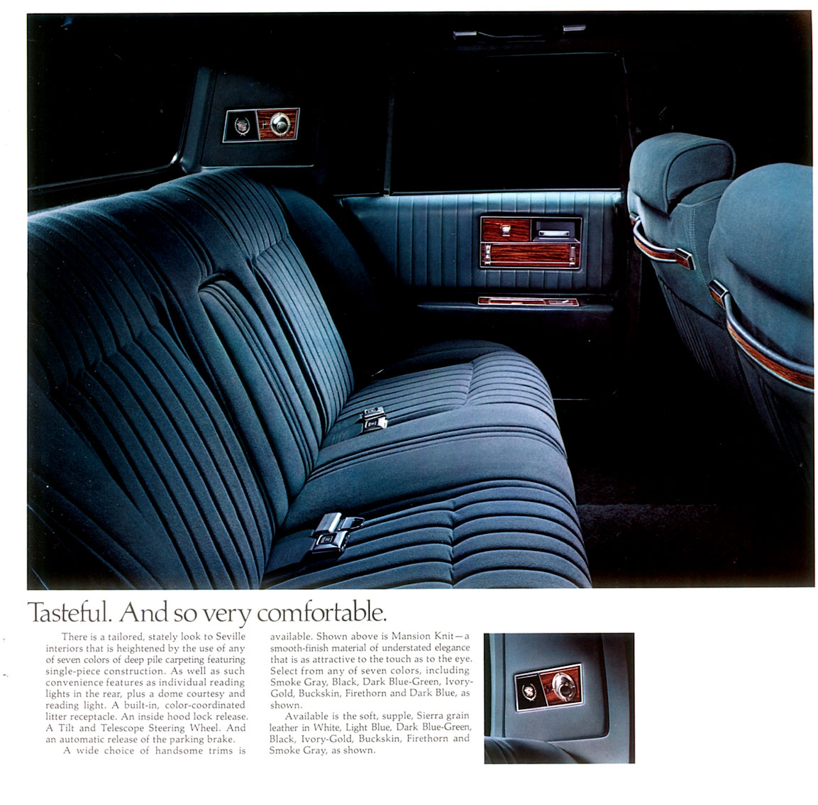 1976 Cadillac Seville Brochure Page 3